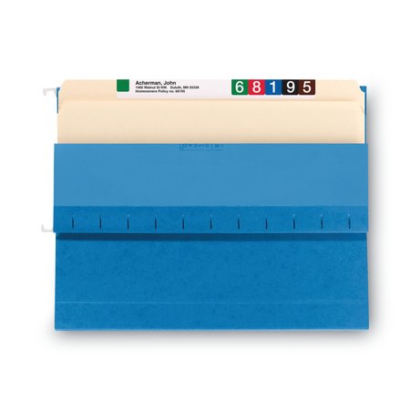 Smead Hanging Pocket Folder Assorted, PK25 64264